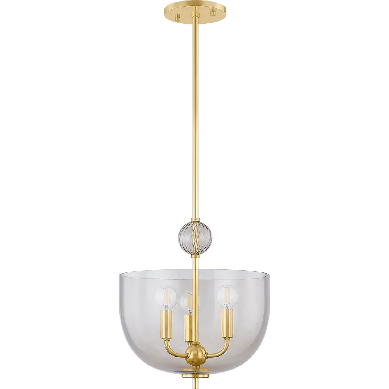 Track lighting with clear glass shadesArianne 3-Light Lantern