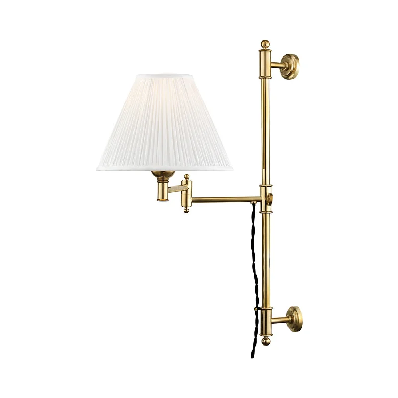 Track lighting for outdoor gardensglass wall lamps with frosted glass for soft, diffused lightClassic No.1 Plug-In Wall Light