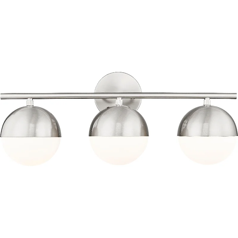 Dimmable track lighting for home officesRealm Sphere 3-Light Vanity