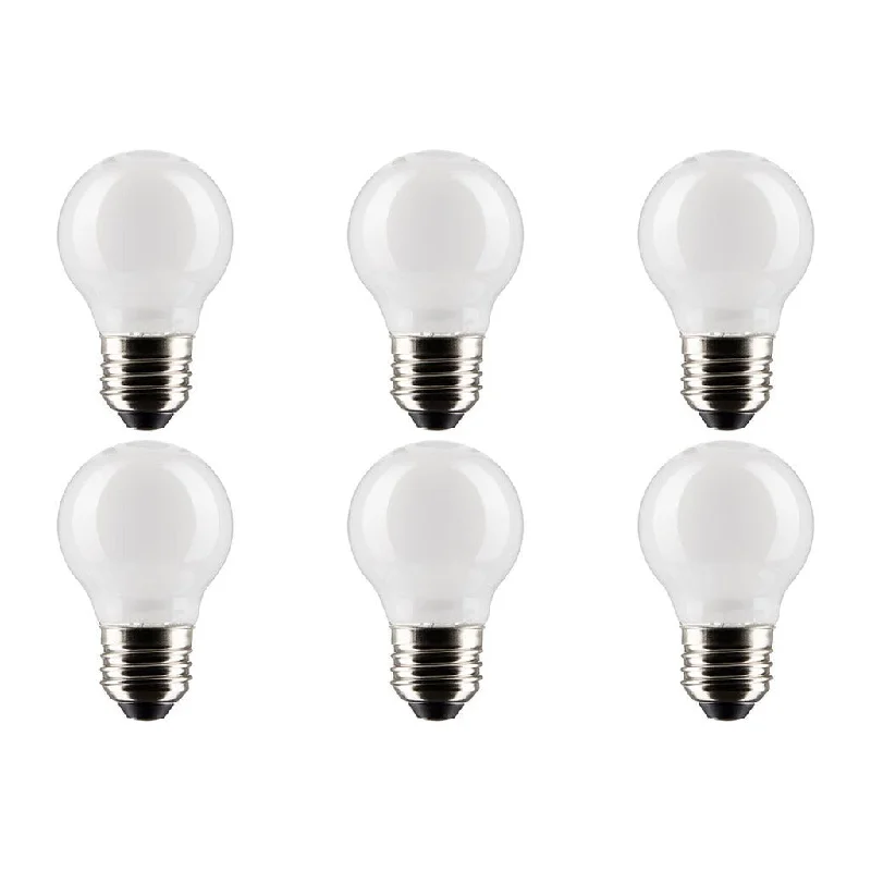 Industrial Lighting for Metal Fabrication Shops4.5W G16.5 LED - White - Medium base - 90 CRI - 4000K - 120V - 6-Pack