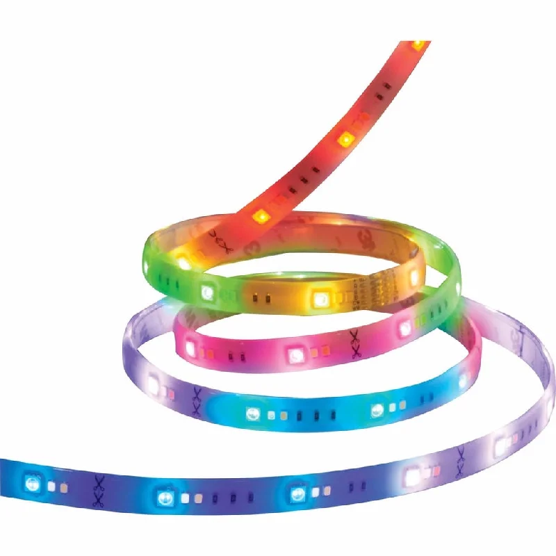 Industrial Lighting for Metal Fabrication Shops28W - 16FT - Outdoor - LED - RGBW Strip Light - Starfish IOT - 120V - 2500 Lumens