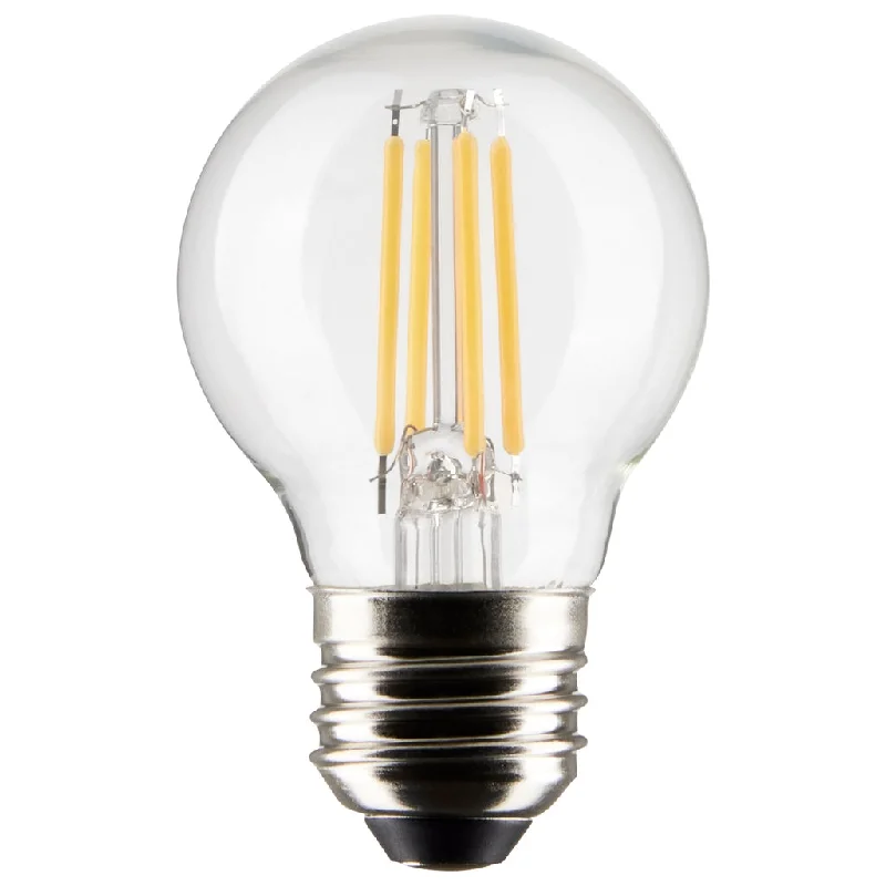 Corrosion - Resistant Industrial Lighting for Coastal Factories4 Watt G16.5 LED - Clear - Medium Base - 5000K - 120 Volt - 2-Pack - 12-Pack