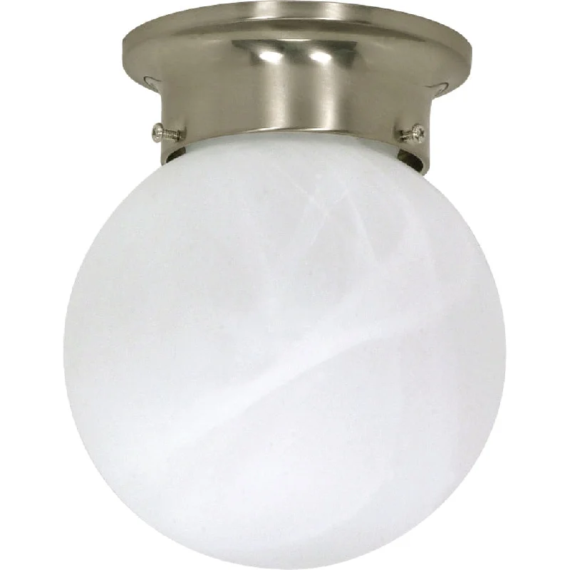 Industrial Lighting for Furniture Factories1 LIGHT 6" BALL FLUSH FIXTURE