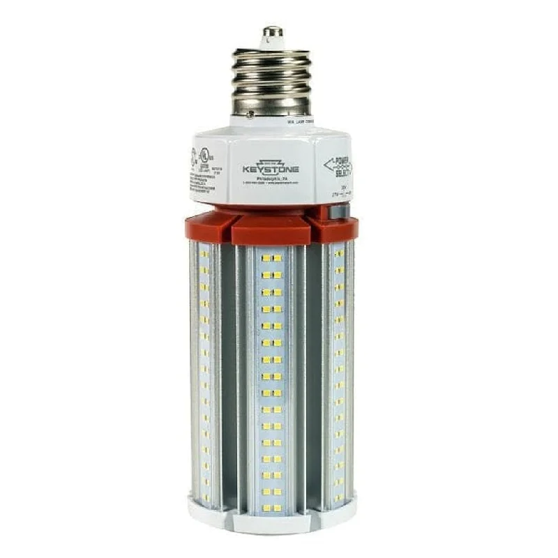 Durable Industrial Lighting for Harsh EnvironmentsLED HID Replacement Lamp, Power Select 45/36/27W, EX39 Base, 3000K, 120-277V Input, DirectDrive
