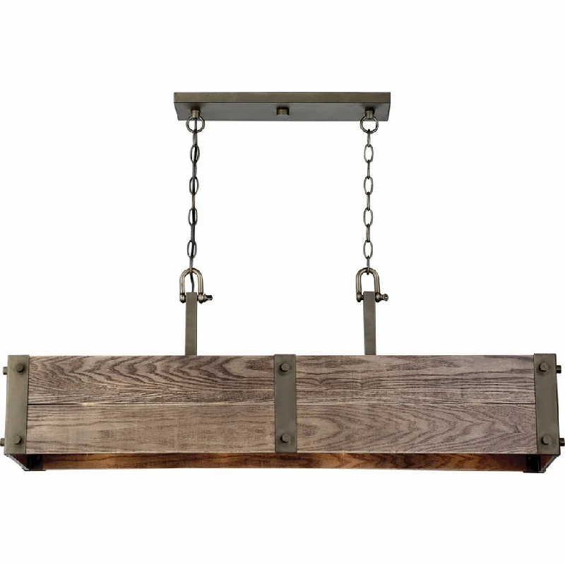 Industrial Lighting with High CRI (Color Rendering Index) for True Color PerceptionWINCHESTER 4 LIGHT TRESTLE