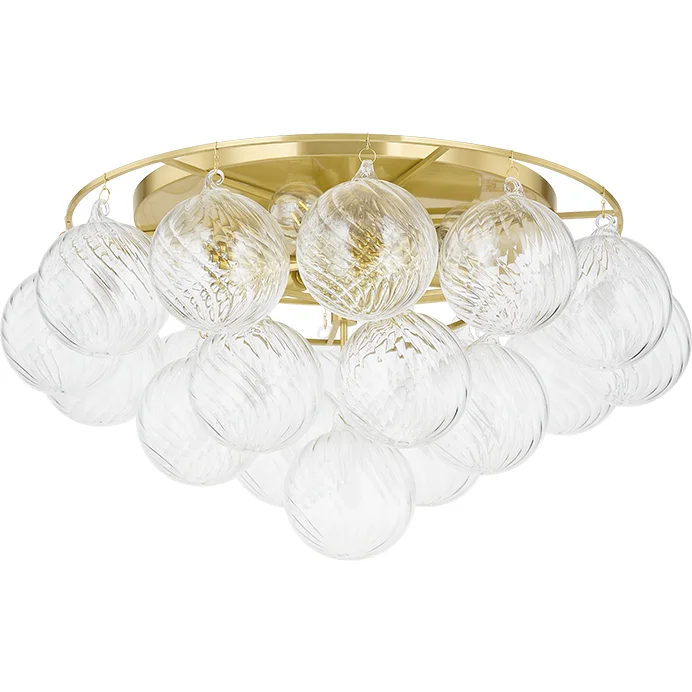 Adjustable track lighting for living roomsMimi 6-Light Flush Mount