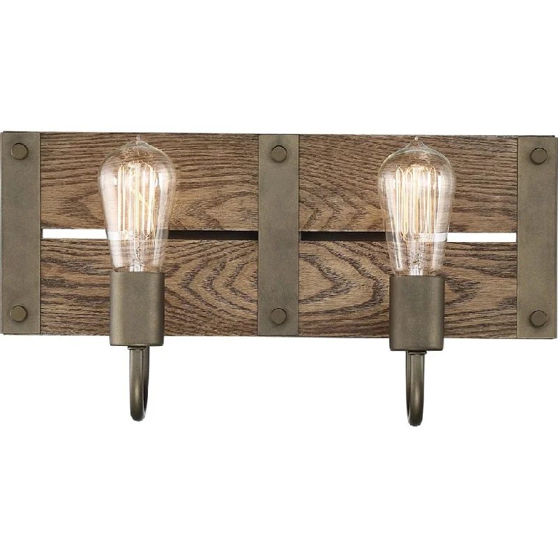 Industrial Lighting for Chemical PlantsWINCHESTER 2 LIGHT VANITY