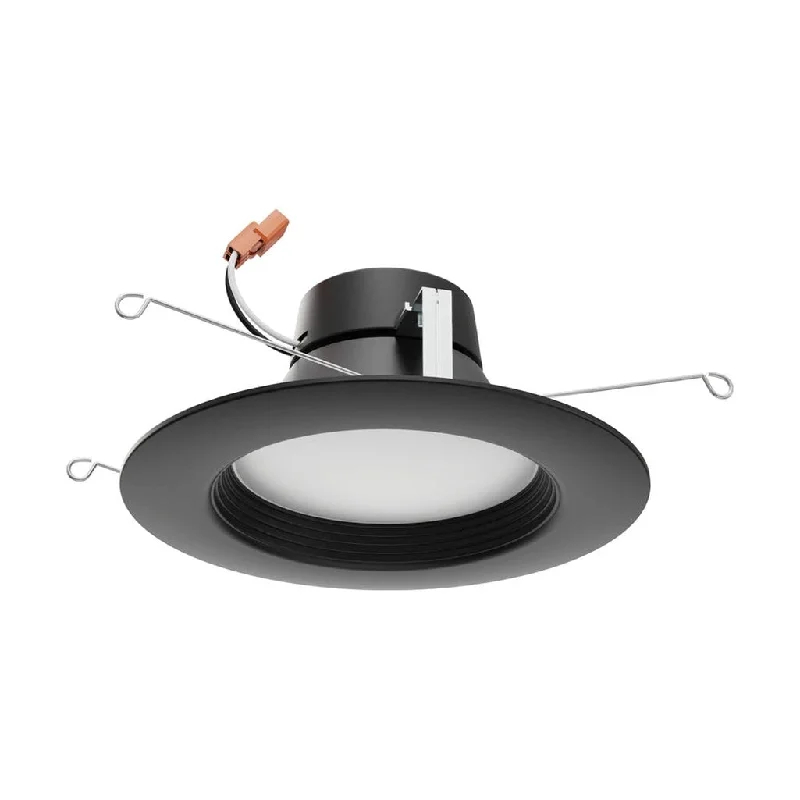 Explosion - Proof Industrial Lighting for Hazardous Locations9W - LED Downlight Retrofit - 5 Inch - 6 Inch - CCT Selectable - 120Vs - Dimmable - Black Finish