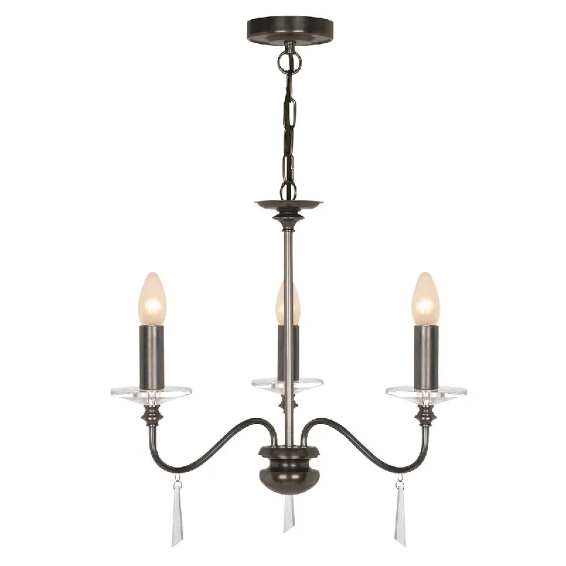 Track lighting for creating a focal pointFinsbury 3/6Lt Multi-Arm Pendant - Various Colours