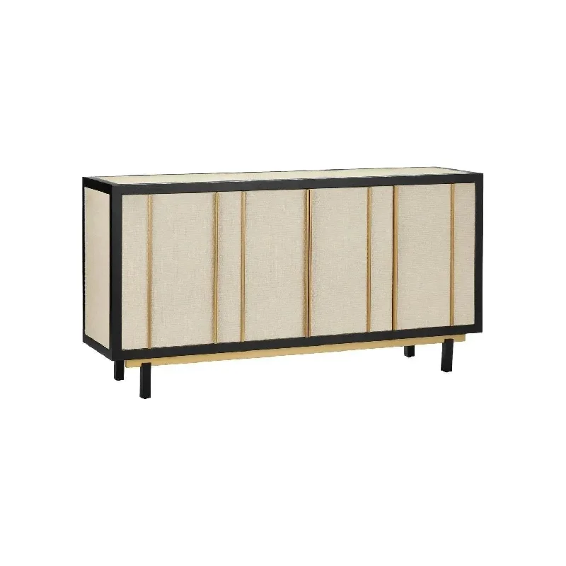 White track lighting for a clean lookDeanna Credenza