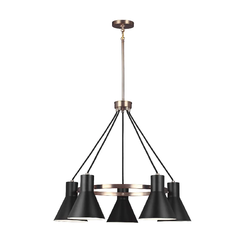Rustic track lighting for farmhouse decorTowner Chandelier