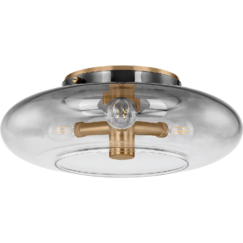 Track lighting with a long - lasting lifespanGunner 3-Light Flush Mount