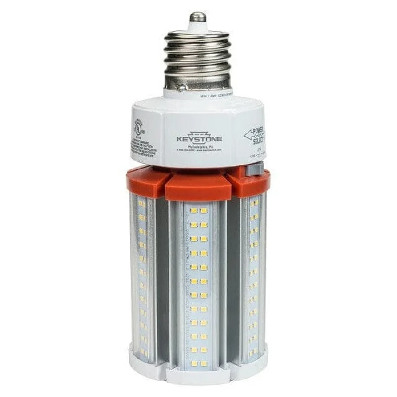 Adjustable Industrial Lighting for Flexible IlluminationLED HID Replacement Lamp, Power Select 36/27/18W, EX39 Base, 4000K, 120-277V Input, DirectDrive