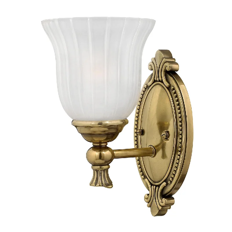 Track lighting for highlighting kitchen cabinetsmodern minimalist wall lamps for contemporary living roomsFrancoise 1Lt Bathroom Wall Light IP44 - Burnished Brass