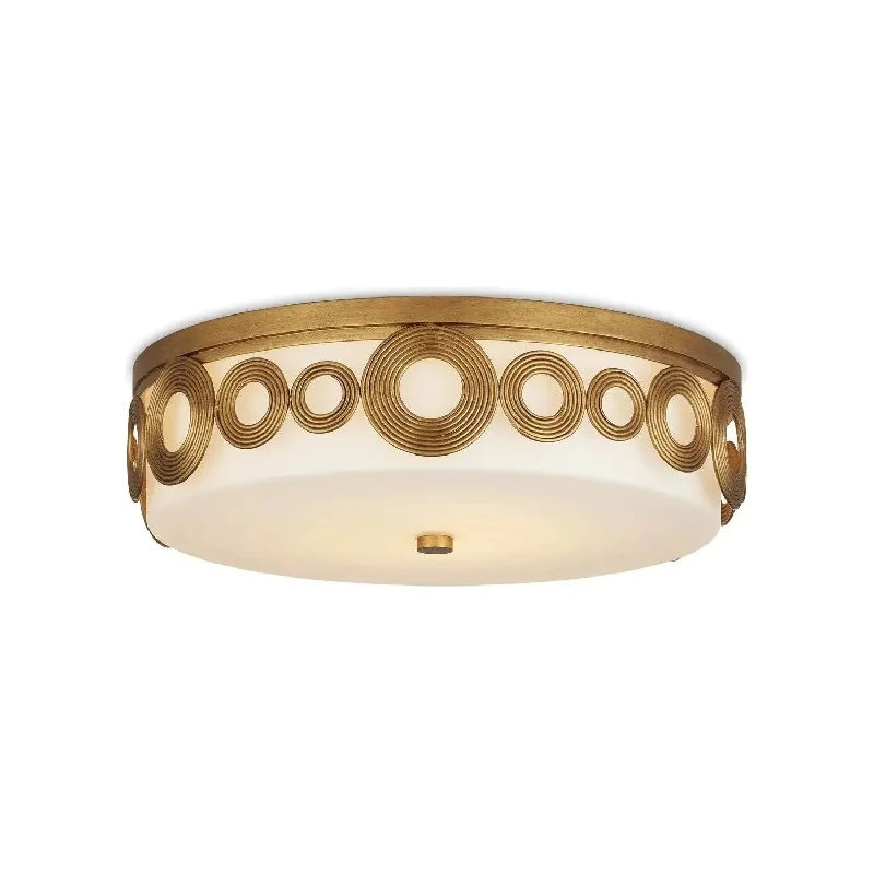Track lighting for creating a moody atmosphereGyges Flush Mount