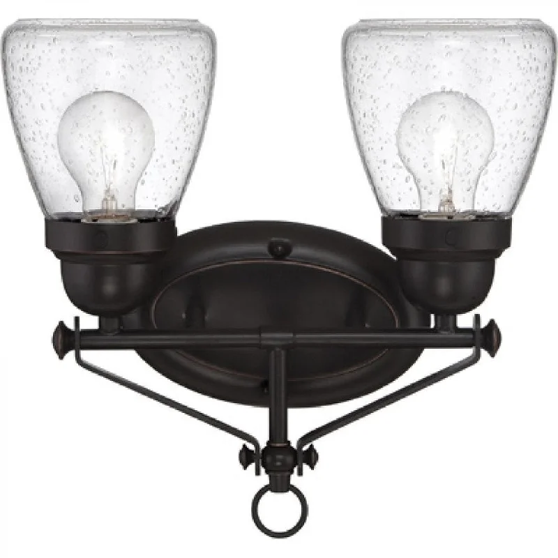 Industrial Lighting for Textile MillsLAUREL - 2 LIGHT VANITY FIXTURE