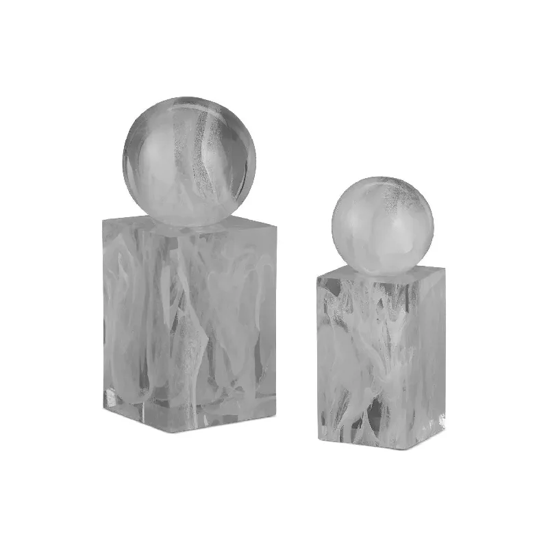 White track lighting for a clean lookNova Objects Set of 2
