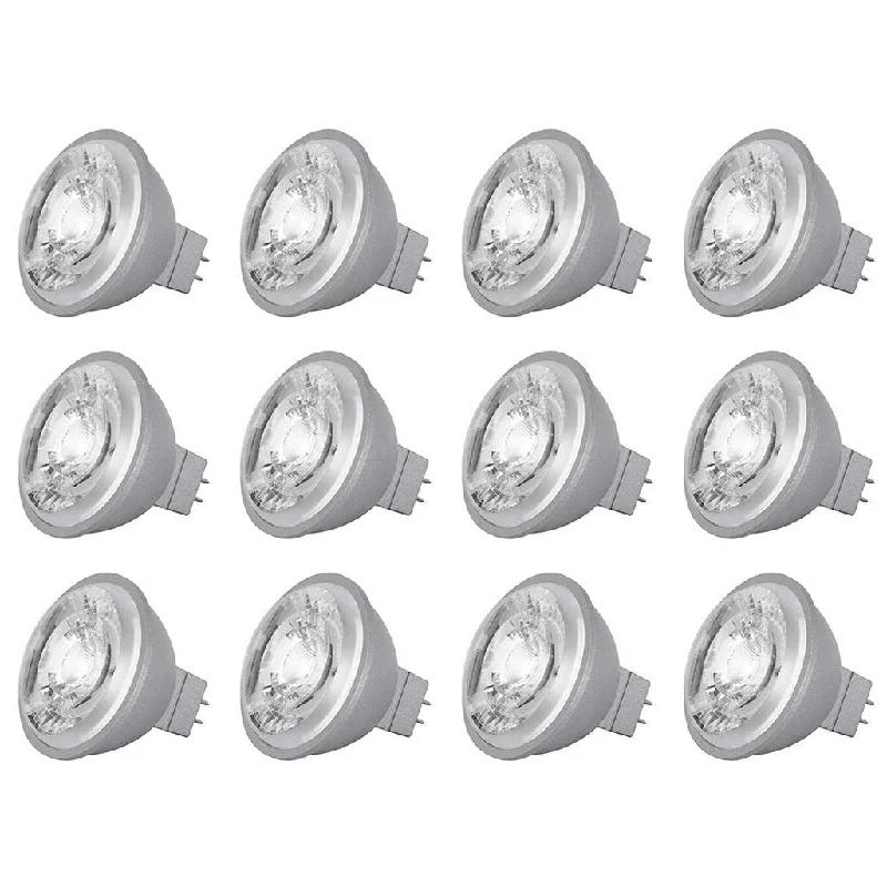 Industrial Lighting for Textile Mills8W - LED MR16 - 5000K - 15 deg. beam spread - GU5.3 base - 12V AC/DC - 12-Pack Industrial Lighting for Textile Mills8W - LED MR16 - 5000K - 15 deg. beam spread - GU5.3 base - 12V AC/DC - 12-Pack