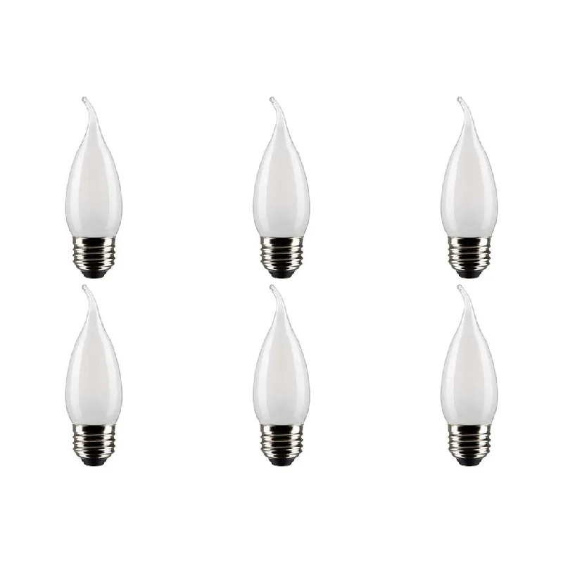 Industrial Lighting for Electronics Manufacturing4W CA10 LED - Frost - Medium base - 90 CRI - 2700K - 120V - 6-Pack Industrial Lighting for Electronics Manufacturing4W CA10 LED - Frost - Medium base - 90 CRI - 2700K - 120V - 6-Pack