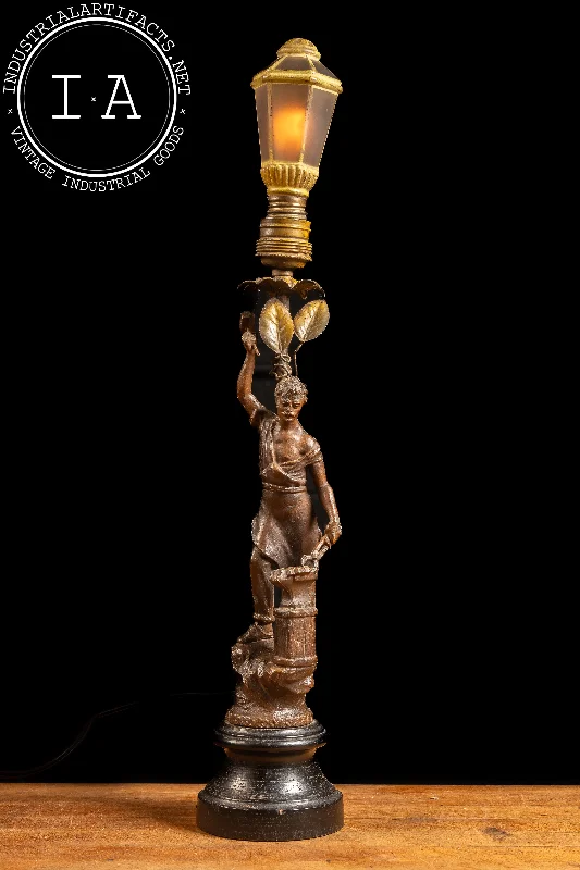 High - Bay LED Industrial Lighting for WarehousesAntique German Spelter Blacksmith Lamp