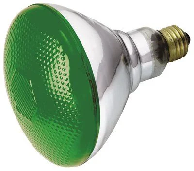 Track lighting for creating a focal pointSatco Incandescent Flood Lamp Br38 100 Watts 120 Volts Medium Base Green 6 Per Case Track lighting for creating a focal pointSatco Incandescent Flood Lamp Br38 100 Watts 120 Volts Medium Base Green 6 Per Case