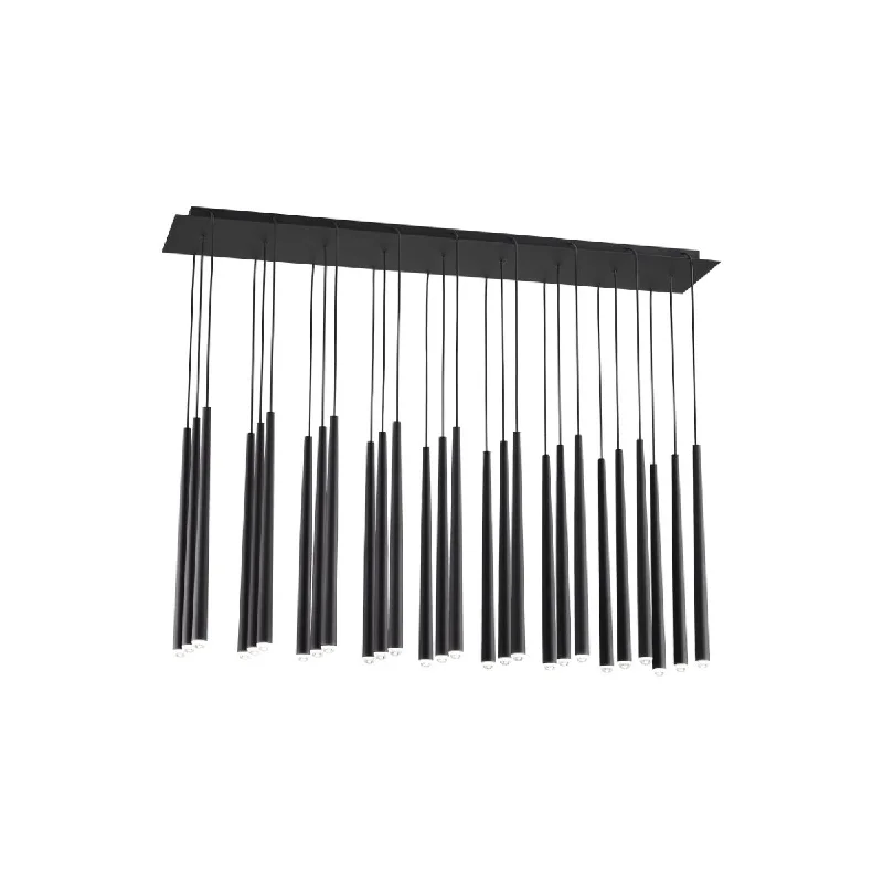 Industrial Lighting for Pharmaceutical ManufacturingPylon 43 in. 27 Lights LED Chandelier 120V Nightshade Black Finish Industrial Lighting for Pharmaceutical ManufacturingPylon 43 in. 27 Lights LED Chandelier 120V Nightshade Black Finish