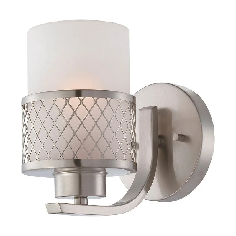 Industrial Wall - Mounted Lighting for Workshop WallsFUSION 1 LIGHT VANITY