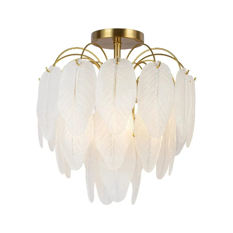 Track lighting for outdoor gardensAlessia Semi-Flush Mount