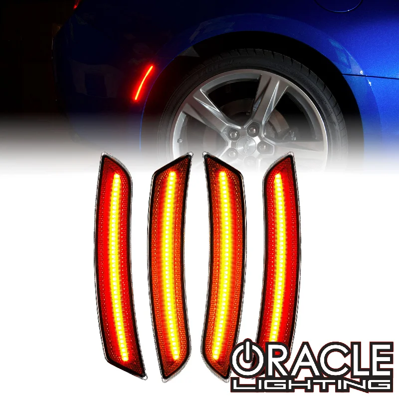 Track lighting with multiple heads for flexibilityORACLE Lighting 2016-2024 Chevrolet Camaro Concept SMD Sidemarker Set