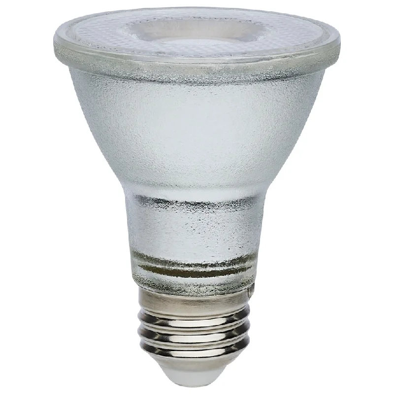 Industrial Lighting for Textile Mills7 Watt Econo LED PAR20 - 3000K - 35 Degree Beam Angle - Medium Base - 120-277 Volt - Silver Finish - 12-Pack Industrial Lighting for Textile Mills7 Watt Econo LED PAR20 - 3000K - 35 Degree Beam Angle - Medium Base - 120-277 Volt - Silver Finish - 12-Pack