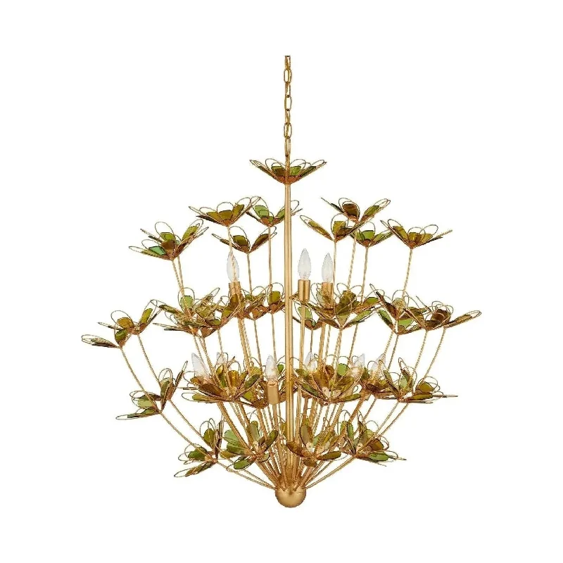 Wireless track lighting for easy installationMidsummer Chandelier