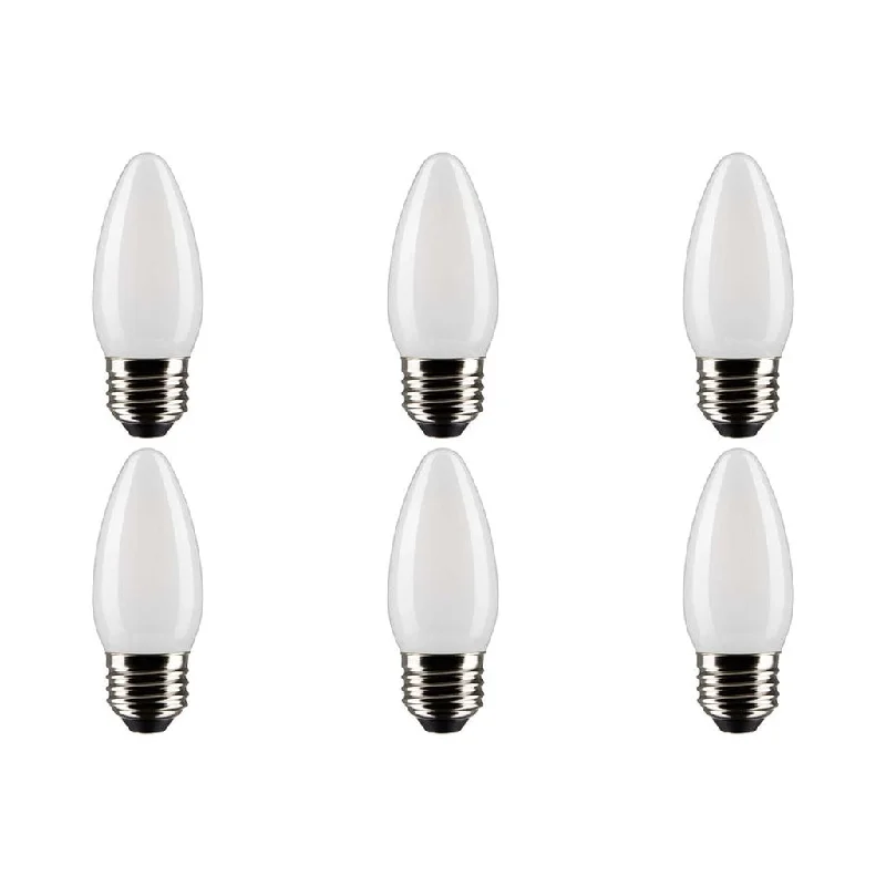 Industrial Lighting for Chemical Plants5.5W B11 LED - Frost - Medium base - 90 CRI - 4000K - 120V - 6-Pack Industrial Lighting for Chemical Plants5.5W B11 LED - Frost - Medium base - 90 CRI - 4000K - 120V - 6-Pack