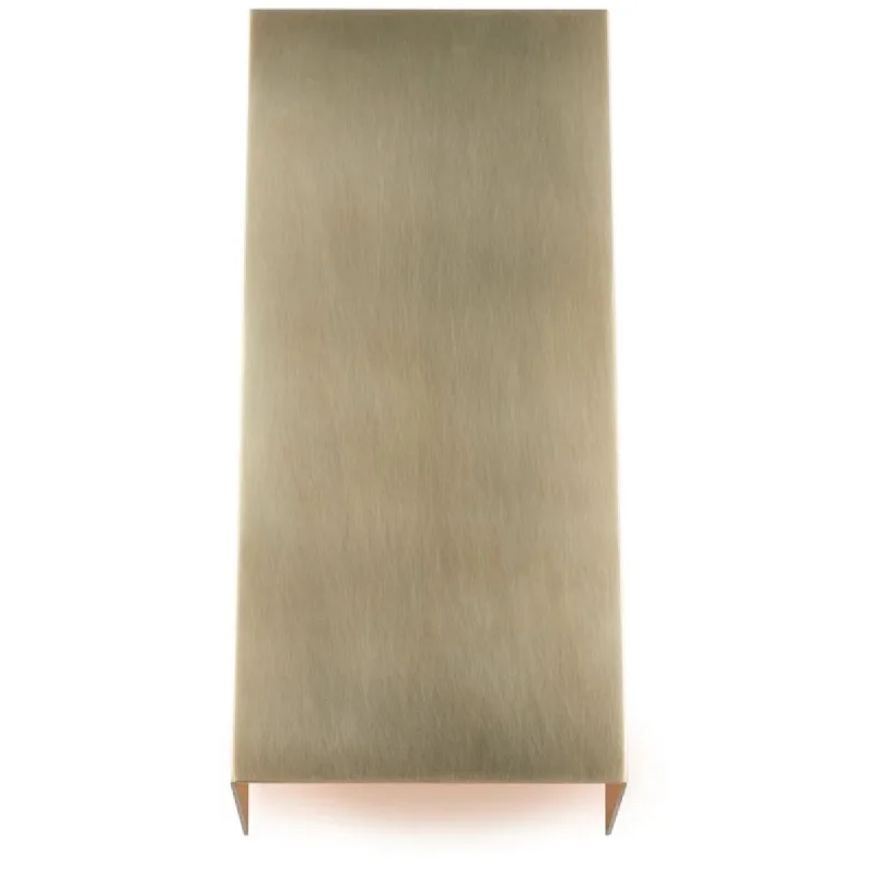 Adjustable Industrial Lighting for Flexible IlluminationBrompton 13 in. LED Wall Sconce Natural Brass finish