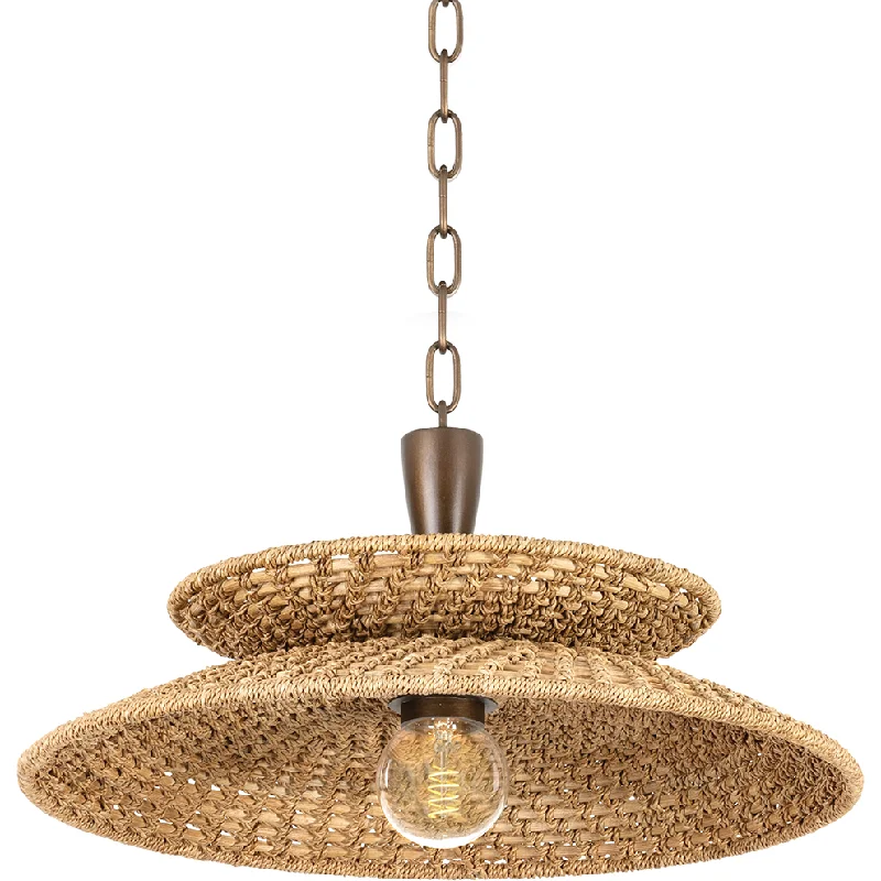 Track lighting with a decorative track designLandry 1-Light Pendant