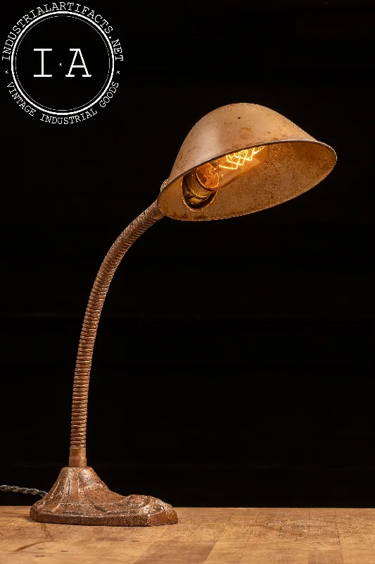 High - Bay LED Industrial Lighting for WarehousesVintage Adjustable Faries Desk Lamp in Bronze