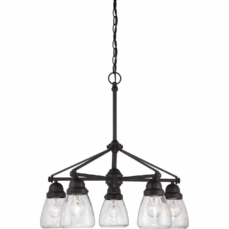 Durable Industrial Lighting for Harsh EnvironmentsLAUREL - 5 LIGHT CHANDELIER