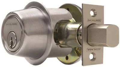 Wireless track lighting for easy installationSchlage Deadbolt Satin Chrome Finish