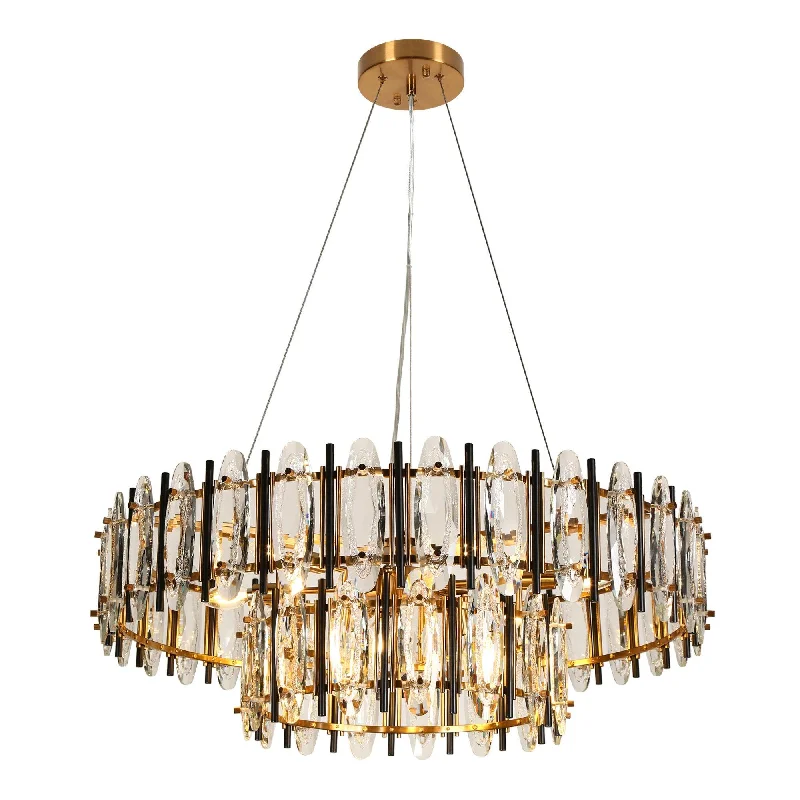 French Country Chandeliers with a Romantic AuraFrench Country Chandeliers with a Romantic Aura10-Light 2-Tier Crystal Chandeliers