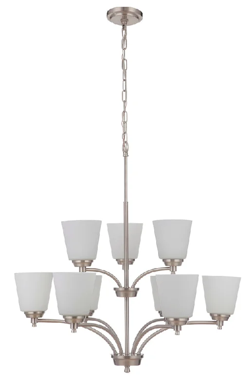 Chandeliers with Adjustable Arms for Directional LightingChandeliers with Adjustable Arms for Directional Lighting9 Light Chandelier