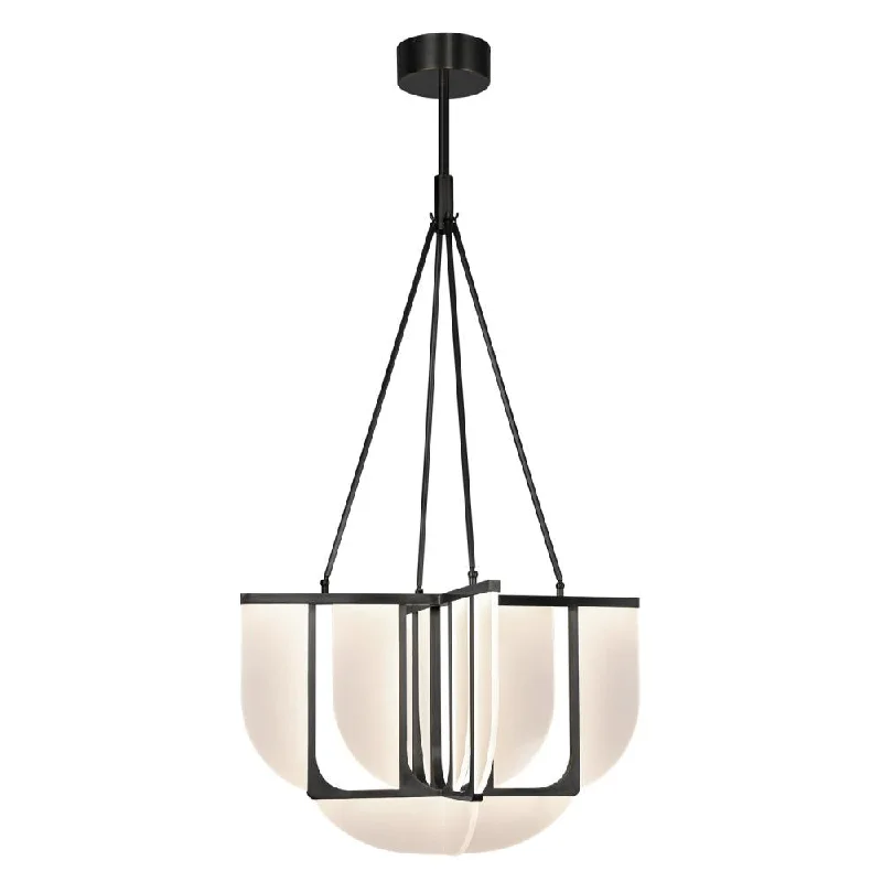 Chandeliers with Candle - Style Bulbs for a Classic AestheticChandeliers with Candle - Style Bulbs for a Classic AestheticAnders 30-in Urban Bronze LED Chandeliers