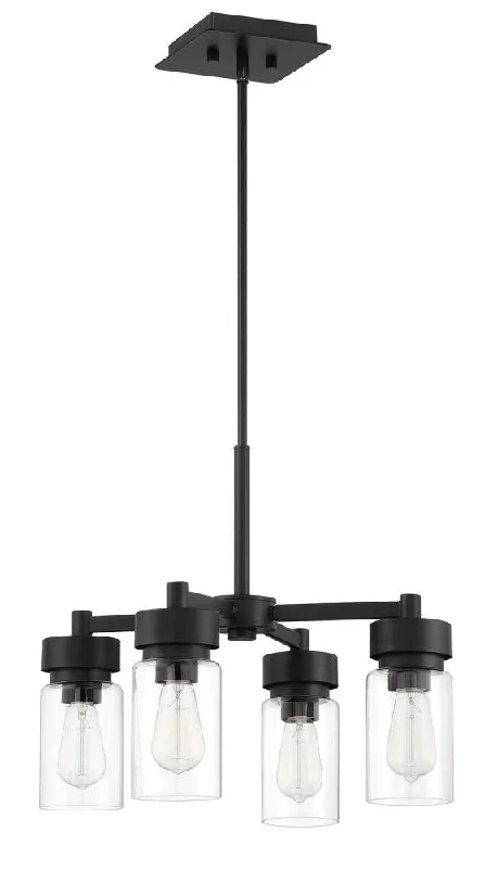 Chandeliers for Dining Rooms to Set the Mood for MealsChandeliers for Dining Rooms to Set the Mood for MealsBennet 4 Light Outdoor Chandelier in Midnight