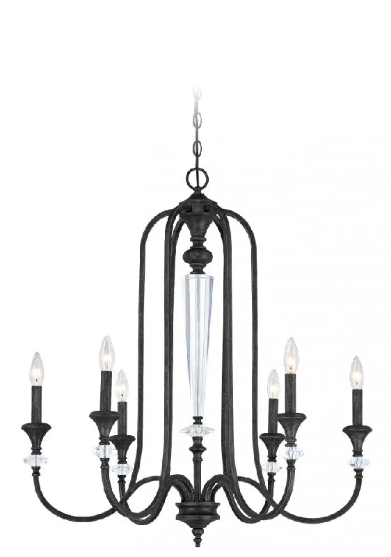 Minimalist Chandeliers for Sleek and Simple InteriorsMinimalist Chandeliers for Sleek and Simple InteriorsBoulevard 6 Light Chandelier in Mocha Bronze/Silver Accents