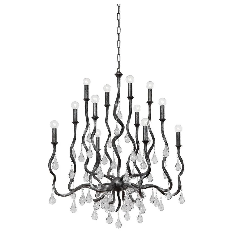 Chandeliers with Adjustable Arms for Directional LightingChandeliers with Adjustable Arms for Directional LightingAveline 12-Light Chandelier