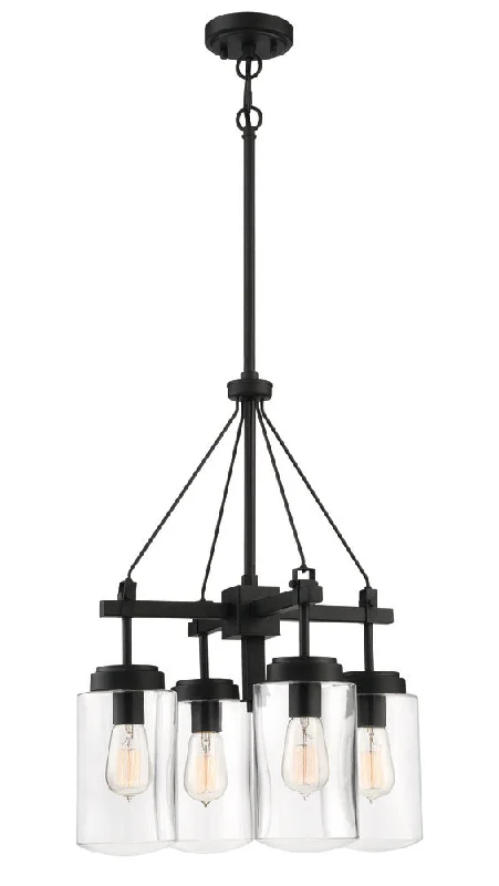 Chandeliers with Candle - Style Bulbs for a Classic AestheticChandeliers with Candle - Style Bulbs for a Classic AestheticCrosspoint 4 Light Outdoor Chandelier Espresso
