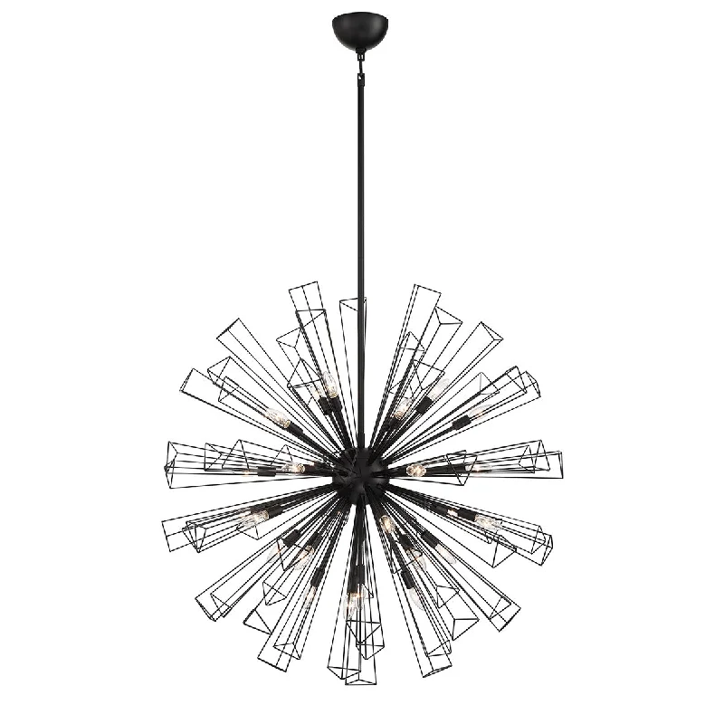 Chandeliers with Metal Frames in Silver FinishChandeliers with Metal Frames in Silver FinishDendelio Chandelier