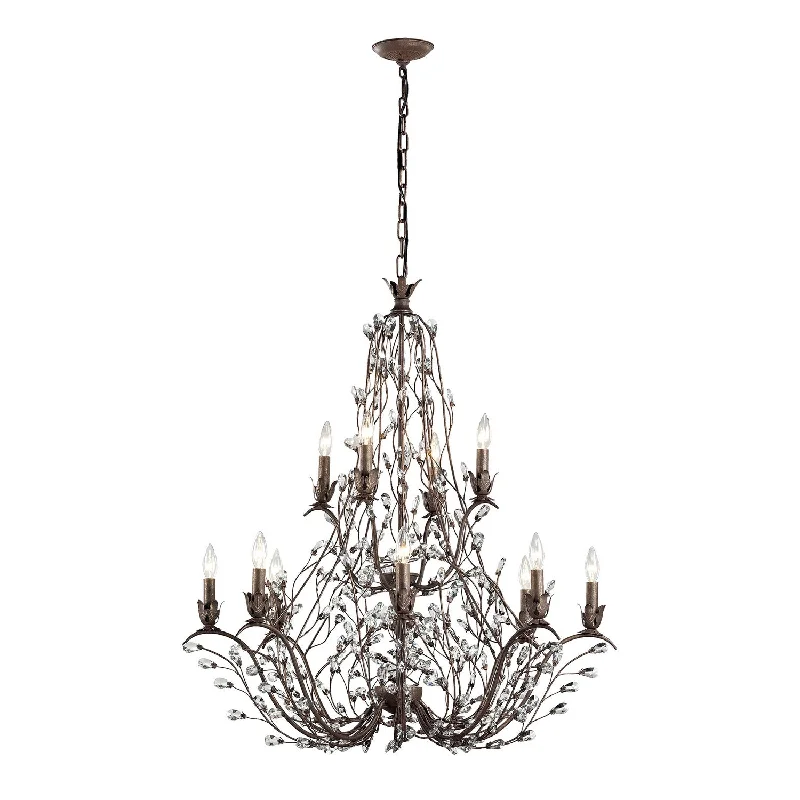 Rustic Wood Chandeliers for Country - Style HousesRustic Wood Chandeliers for Country - Style HousesSagemore 12 Light Chandelier