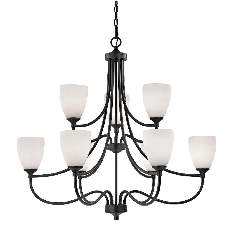 Ceiling - Mounted Chandeliers for Standard CeilingsCeiling - Mounted Chandeliers for Standard CeilingsArlington Nine Light Chandelier