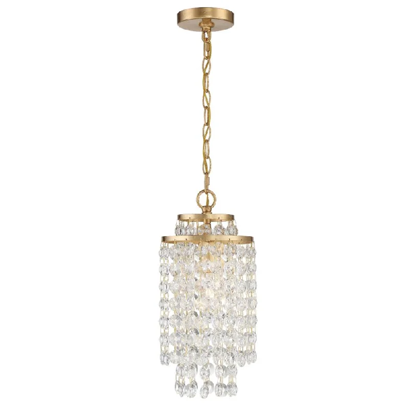Chandeliers with Multiple Lights for Maximum IlluminationChandeliers with Multiple Lights for Maximum IlluminationGabrielle 1 Light Antique Gold Mini Pendant