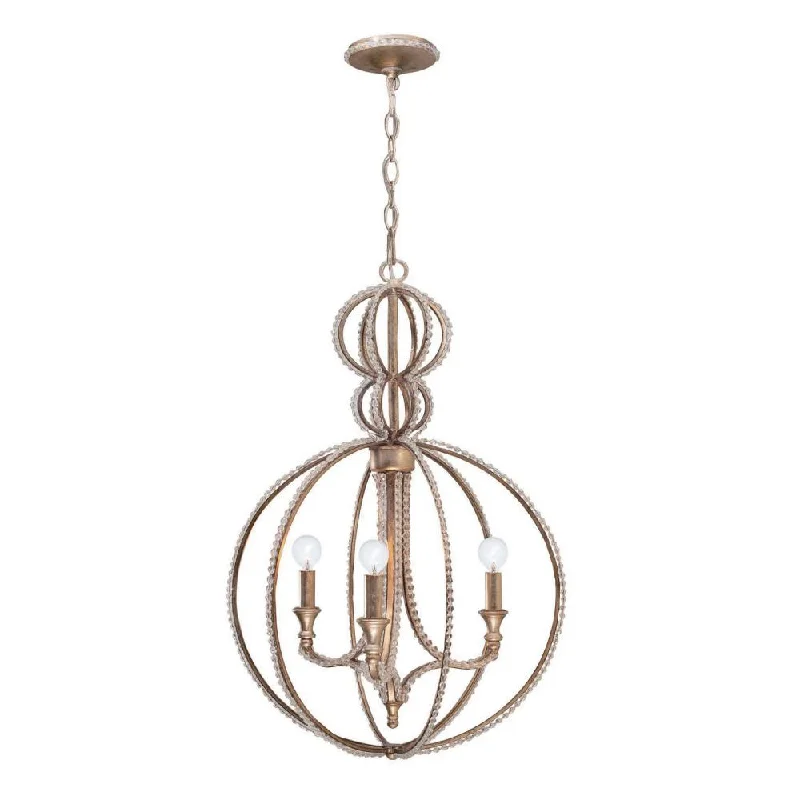 Chandeliers with Dimmable Lights for Ambiance ControlChandeliers with Dimmable Lights for Ambiance ControlGarland 3 Light Distressed Twilight Chandelier
