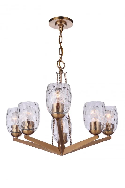 Chandeliers with Dimmable Lights for Ambiance ControlChandeliers with Dimmable Lights for Ambiance ControlGuiding Star 6 Light Chandelier in Satin Brass